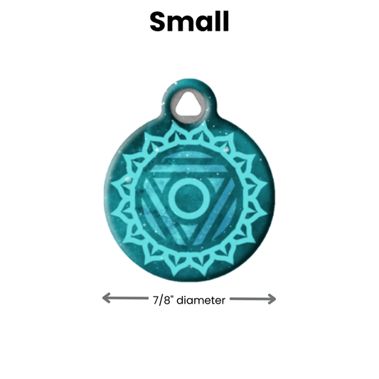 Chakra Dog ID Tag - Infinity Dog