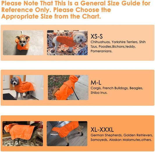 Dog Raincoat with Hood - Infinity Dog