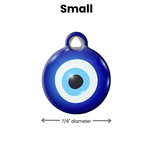 Evil Eye Dog ID Tag - Infinity Dog
