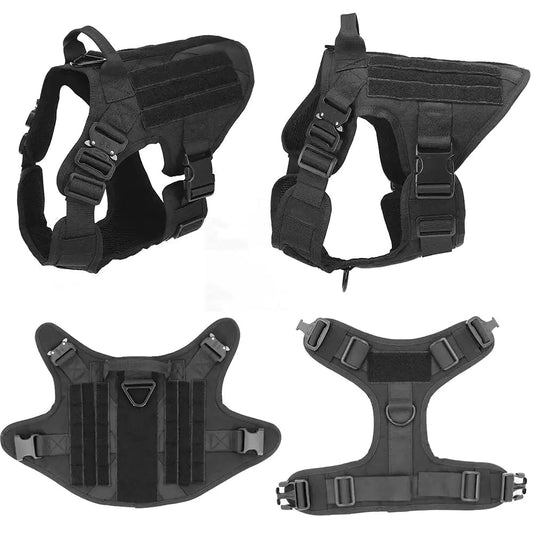 Metal Buckle Tactical Dog Harness - Cool Gear Pro