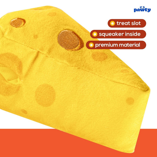 Pawty Cheese Dog Toy - Cool Gear Pro