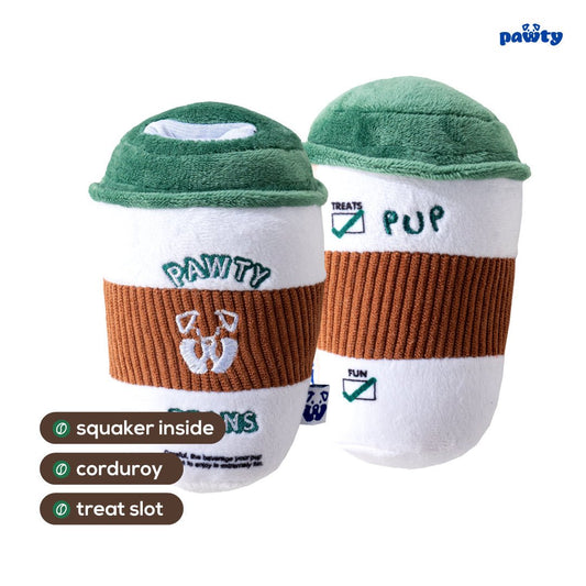 Pawty Coffee Cup Dog Toy - Cool Gear Pro