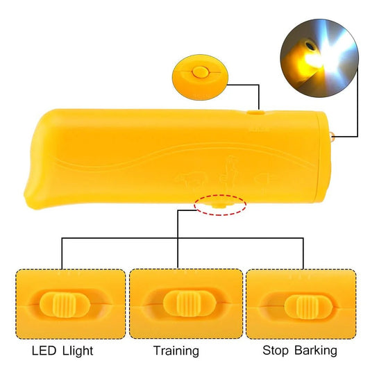Pet Dog Ultrasonic Anti - Bark Device - Infinity Dog