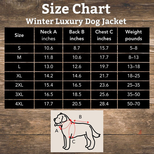 Winter Luxury Dog Jacket - Cool Gear Pro