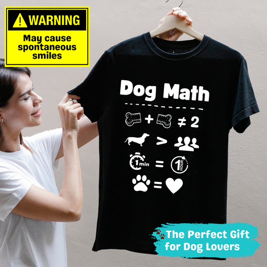 Dog Math Shirt - Cool Gear Pro