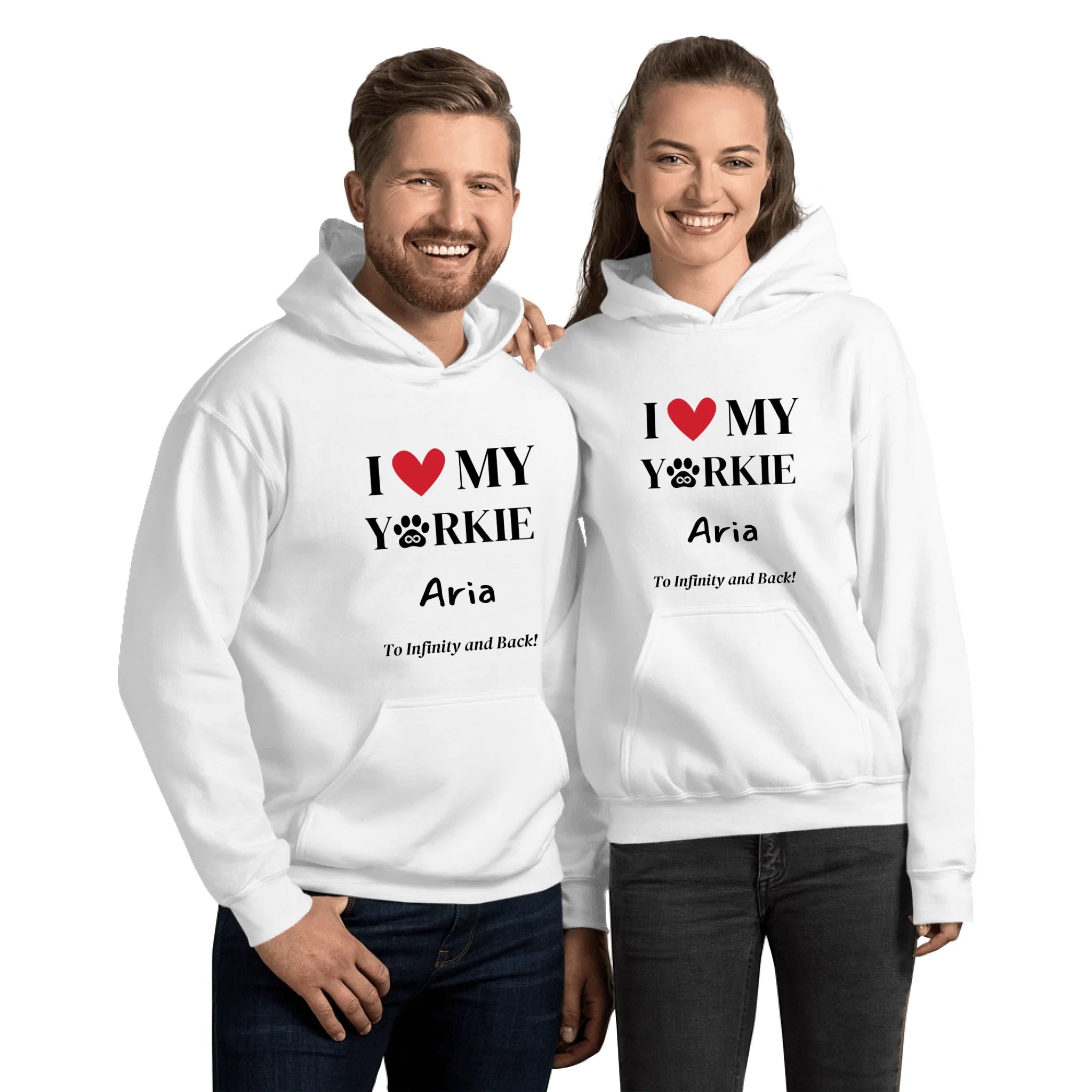 I Love My Dog To Infinity Customizable Shirt