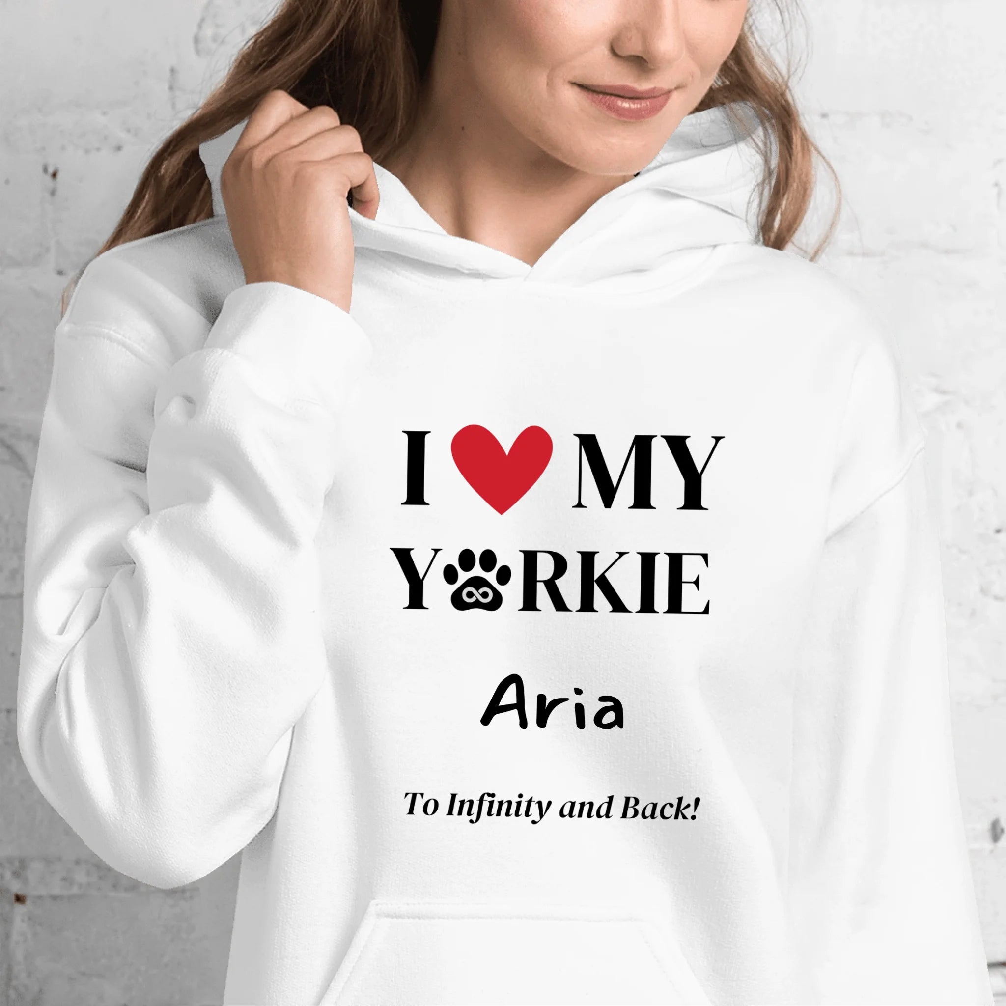 I Love My Dog To Infinity Customizable Shirt