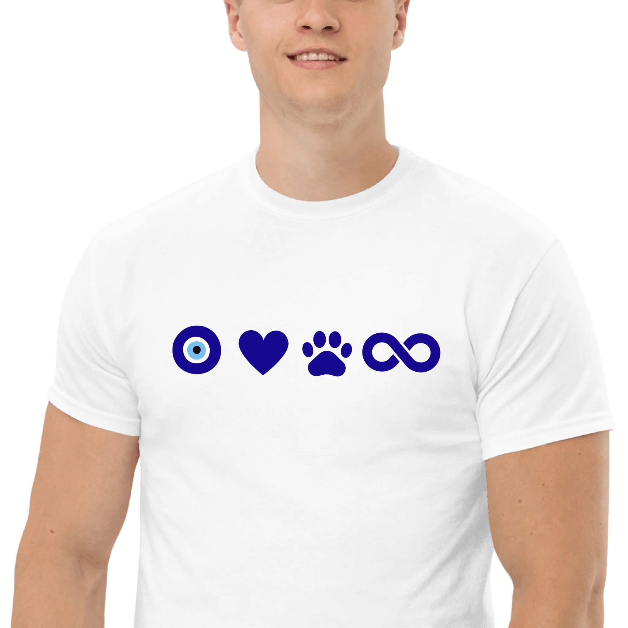 Eye Heart Dogs Infinity Custom Shirt - Cool Gear Pro
