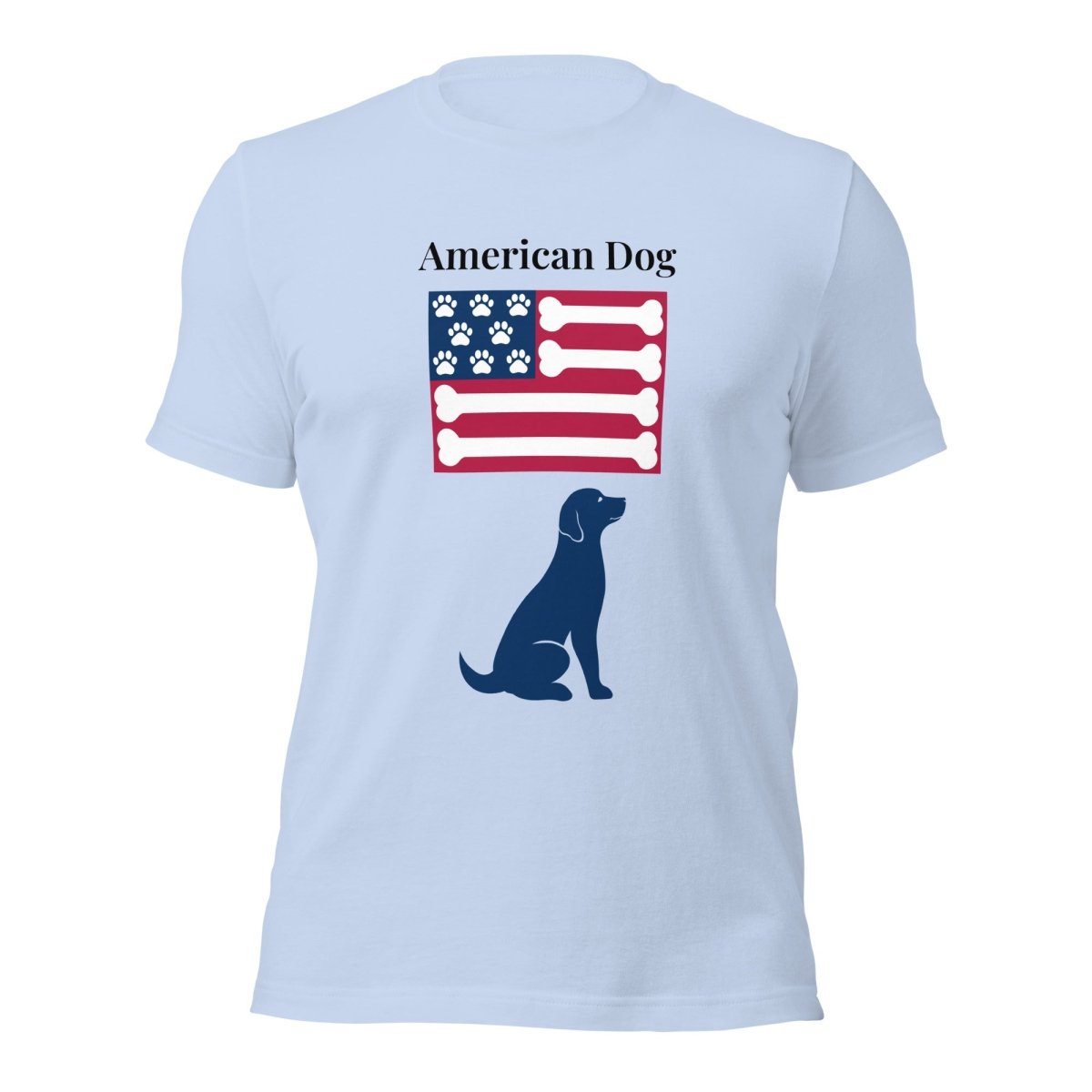 American Dog Flag Shirt - Cool Gear Pro