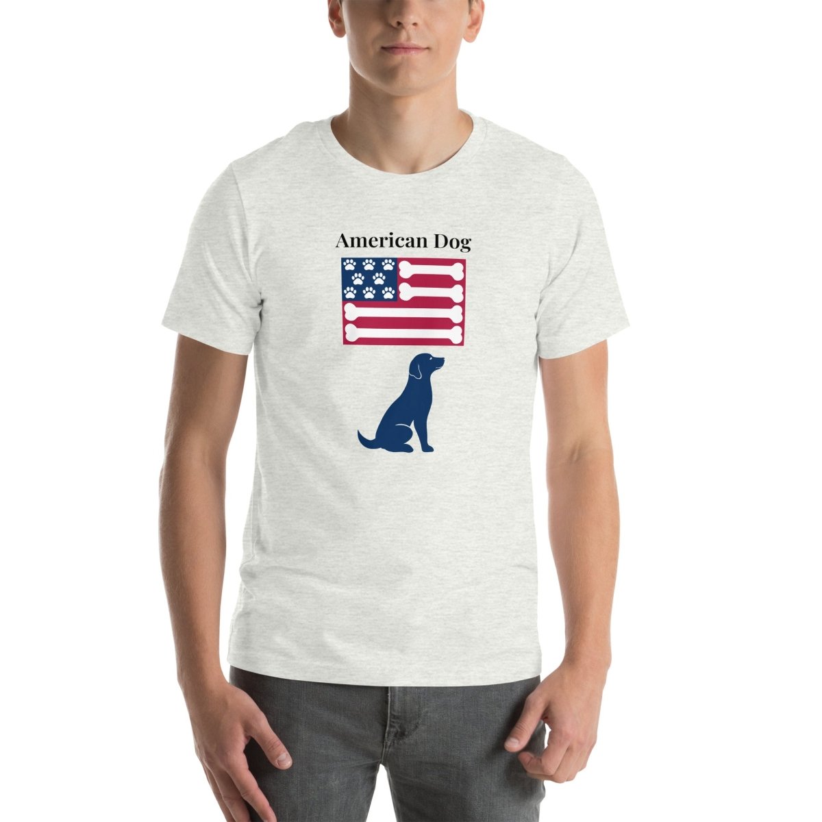 American Dog Flag Shirt - Cool Gear Pro