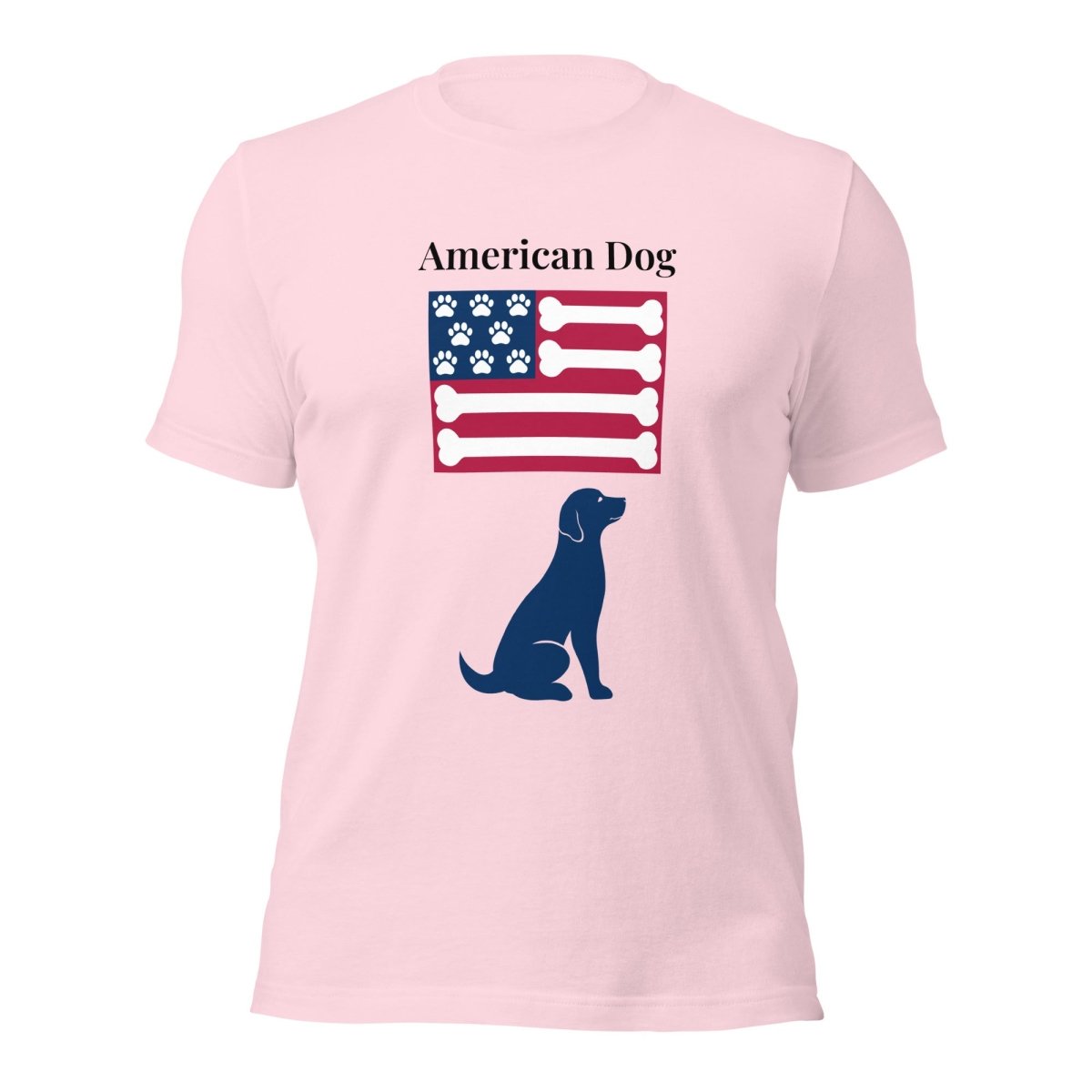American Dog Flag Shirt - Cool Gear Pro