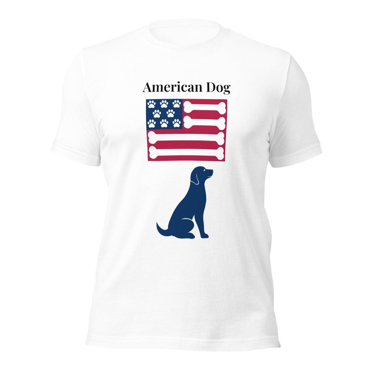 American Dog Flag Shirt - Cool Gear Pro