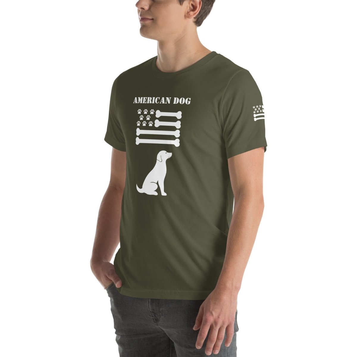 American Dog Military Style Shirt - Cool Gear Pro