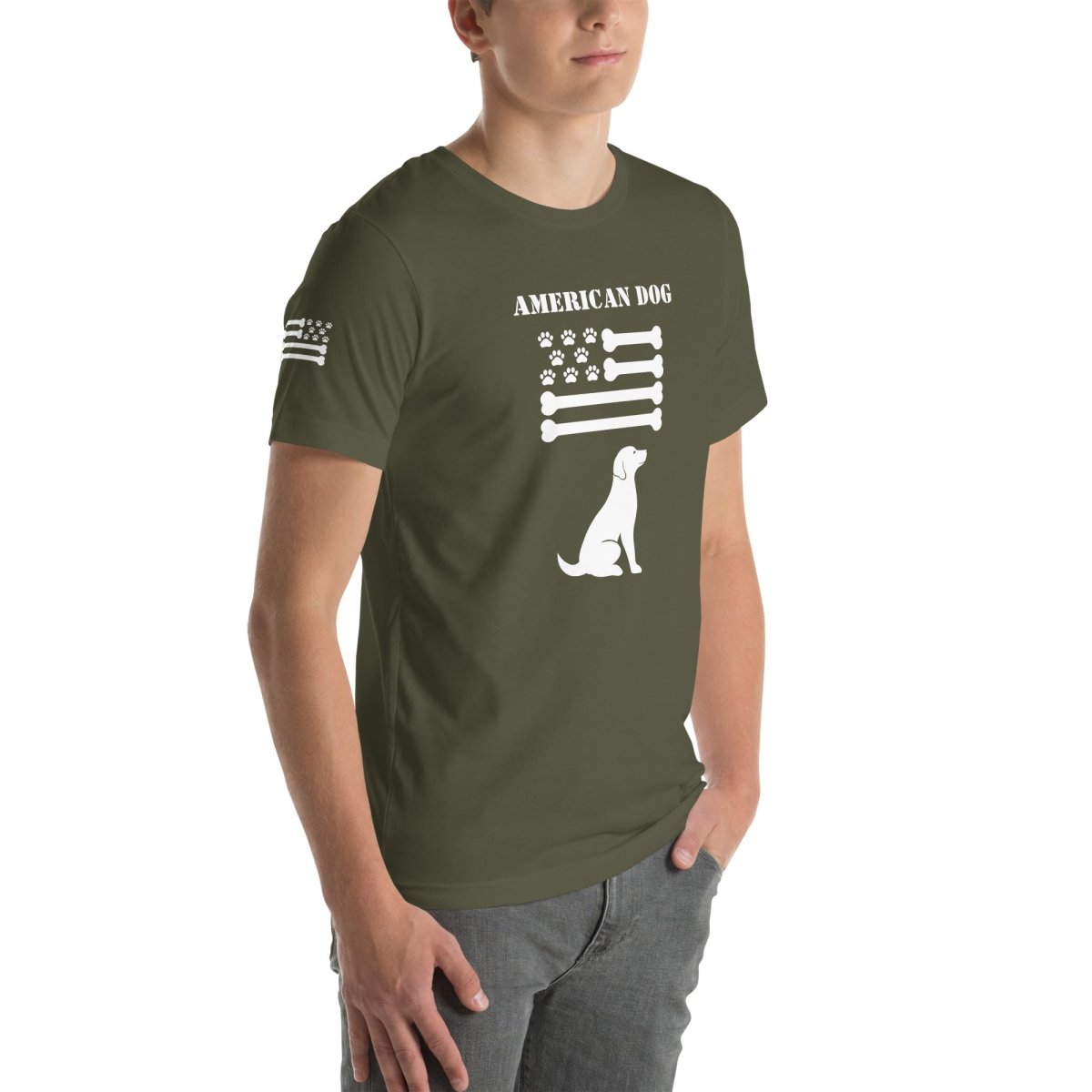American Dog Military Style Shirt - Cool Gear Pro