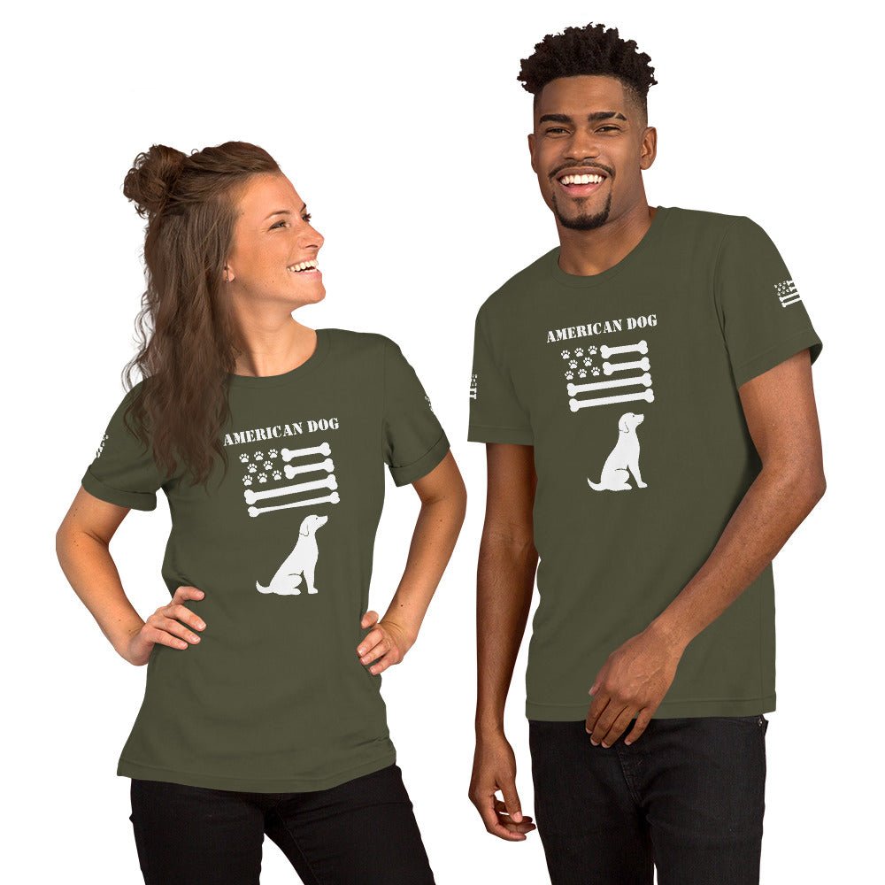 American Dog Military Style Shirt - Cool Gear Pro