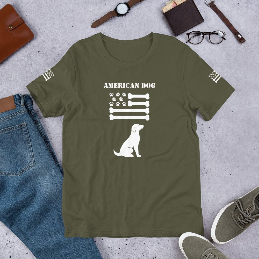 American Dog Military Style Shirt - Cool Gear Pro