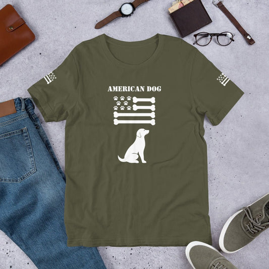 American Dog Military Style Shirt - Cool Gear Pro