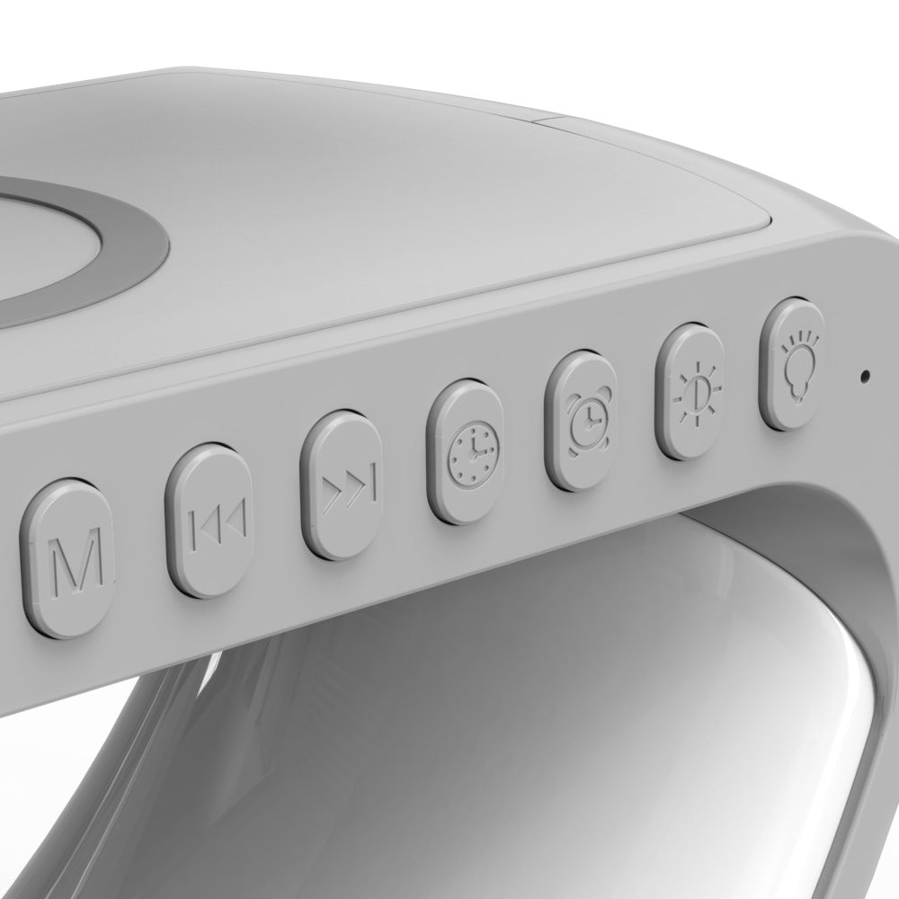 Bluetooth Speaker Wireless Charger Lamp - Cool Gear Pro