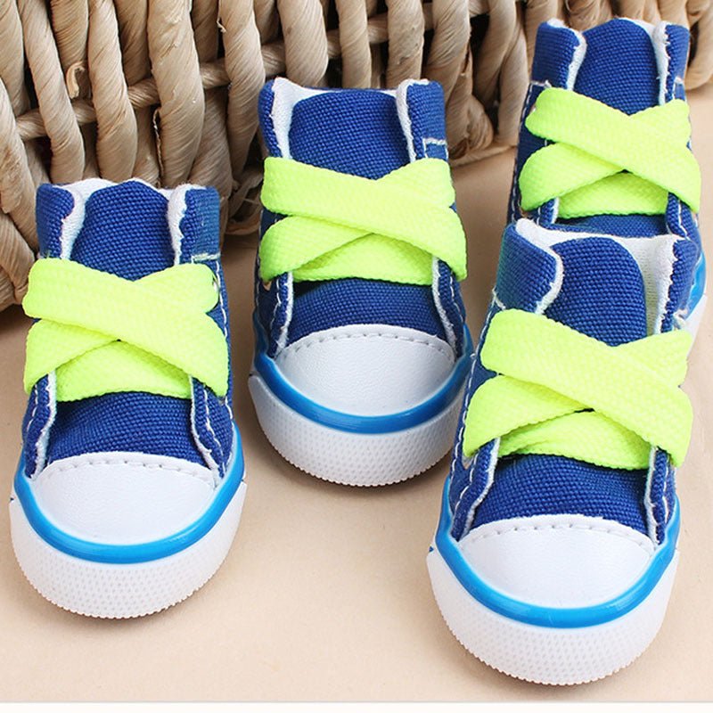 Canvas Candy Color Dog Shoes - Infinity Dog