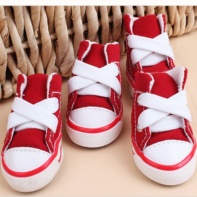 Canvas Candy Color Dog Shoes - Infinity Dog