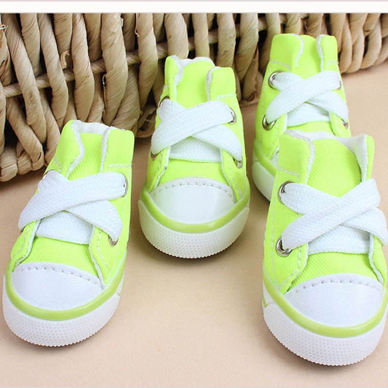 Canvas Candy Color Dog Shoes - Infinity Dog