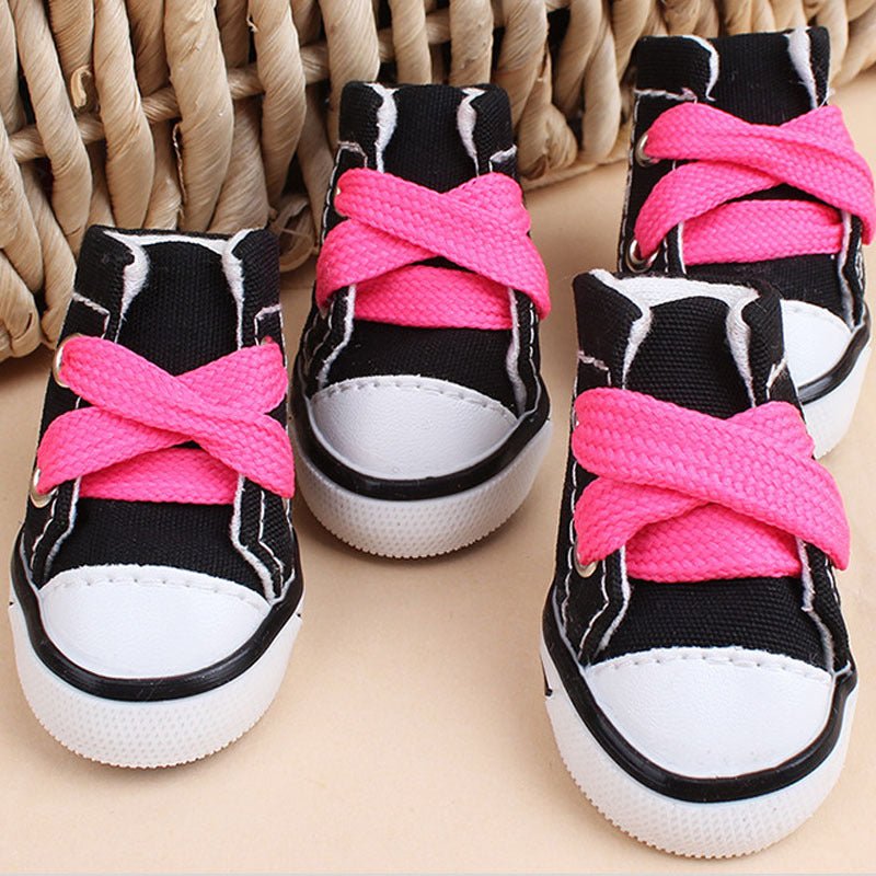 Canvas Candy Color Dog Shoes - Infinity Dog