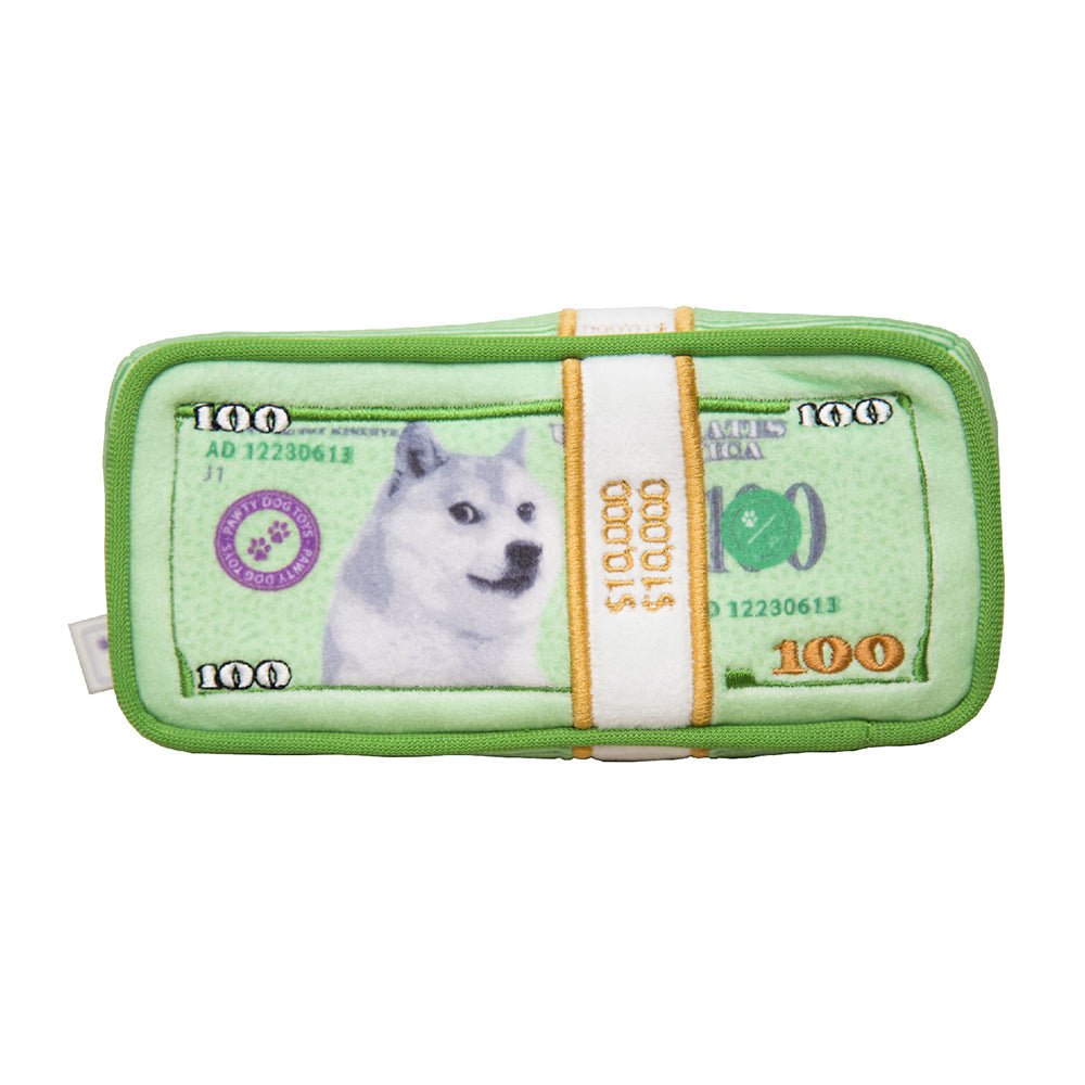 CASH IS KING PLUSH DOG TOY - Cool Gear Pro