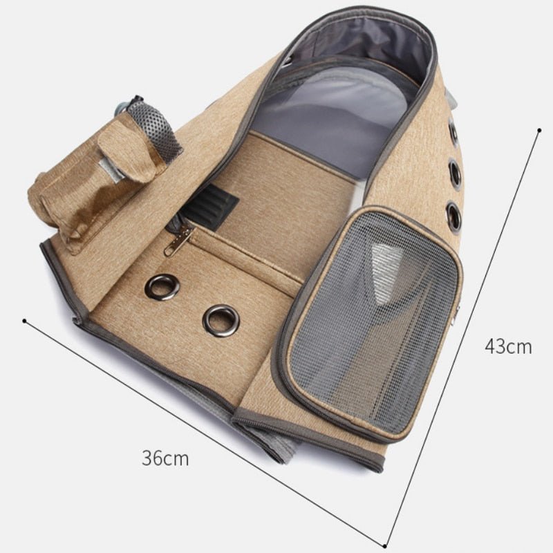 Cat Carrier Backpack Space Capsule - Cool Gear Pro