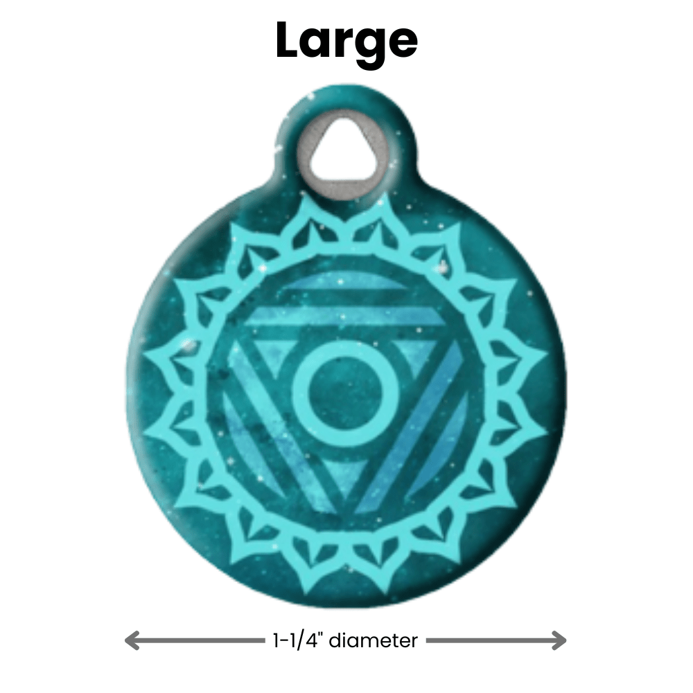 Chakra Dog ID Tag - Infinity Dog