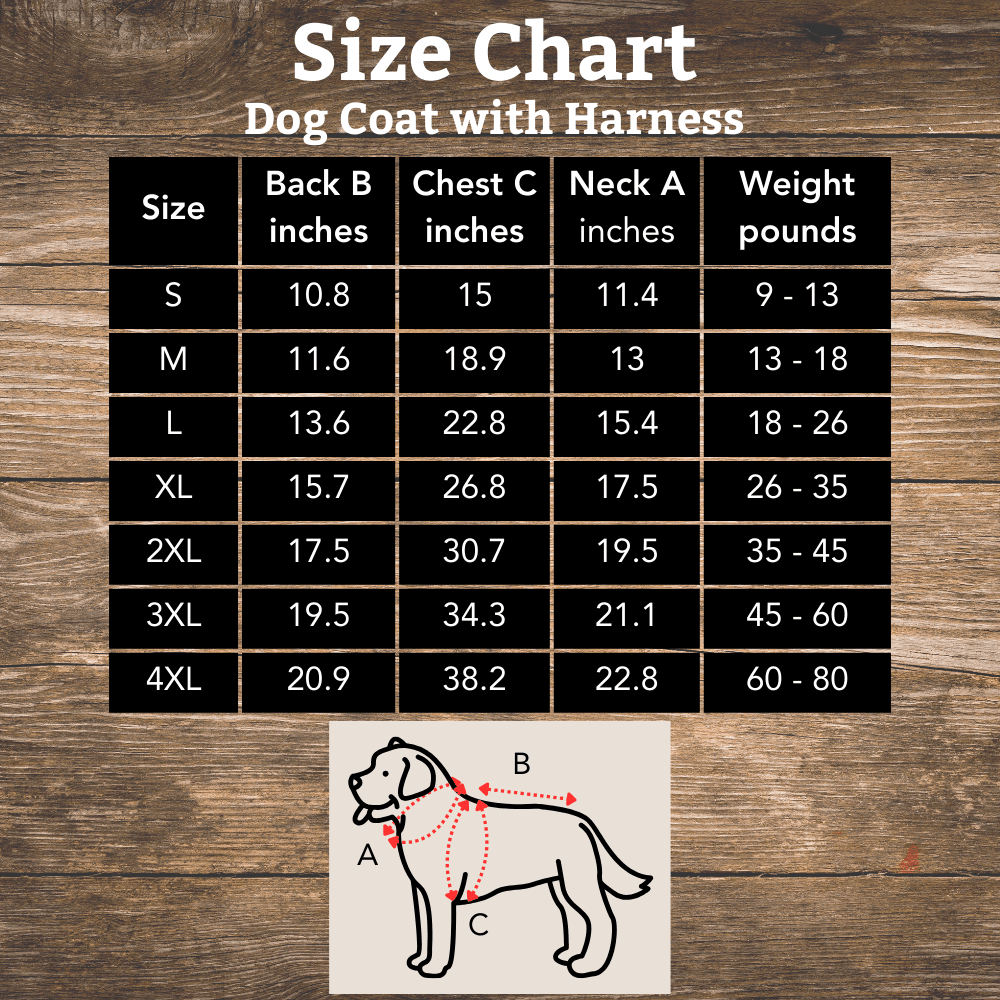 Dog Coat With Harness - Infinity Dog