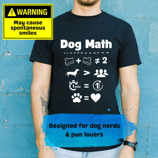 Dog Math Shirt - Cool Gear Pro