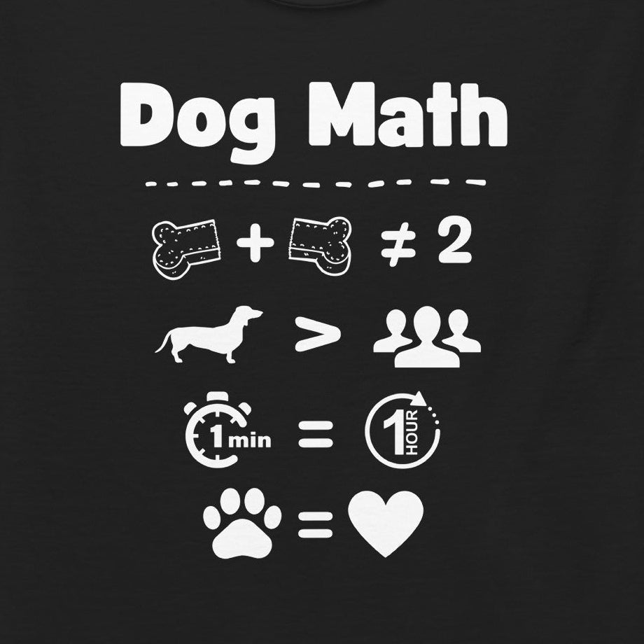 Dog Math Shirt - Cool Gear Pro