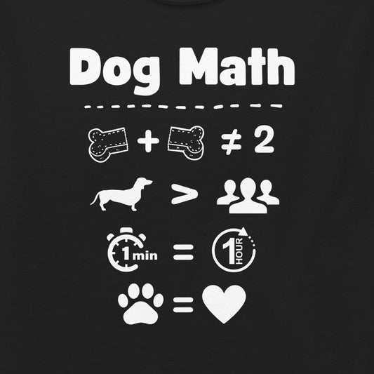 Dog Math Shirt - Cool Gear Pro