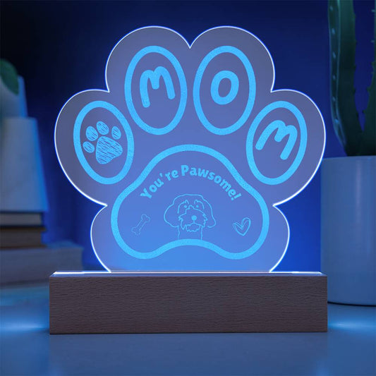 Personalized Dog Mom Plaque