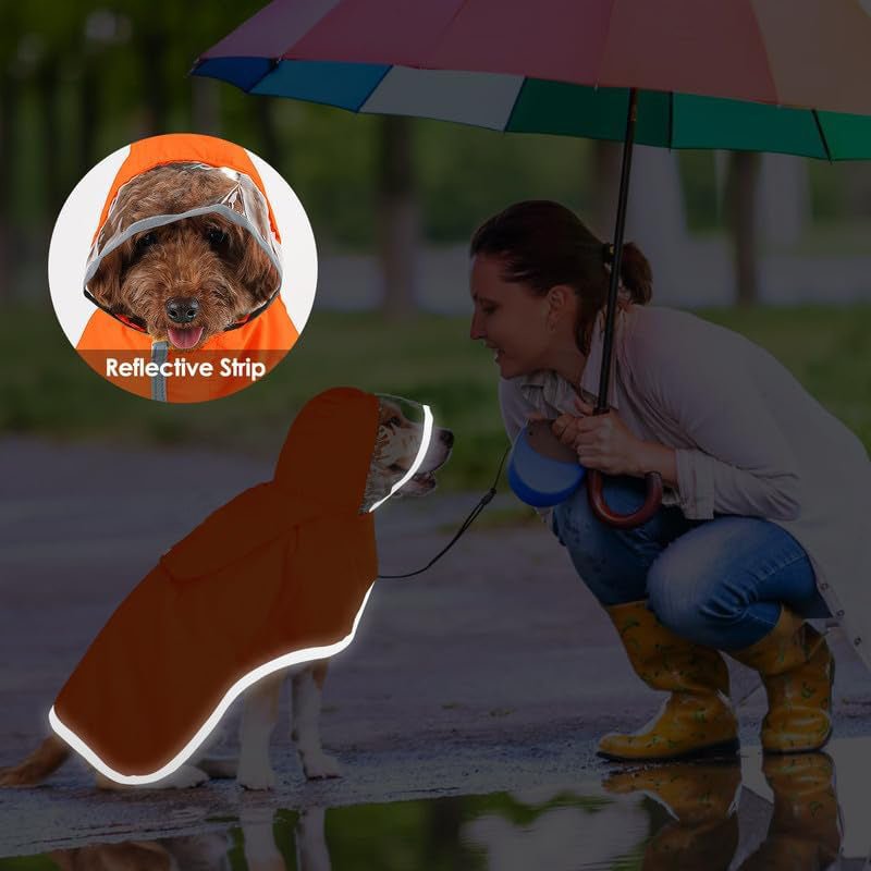 Dog Raincoat with Hood - Infinity Dog