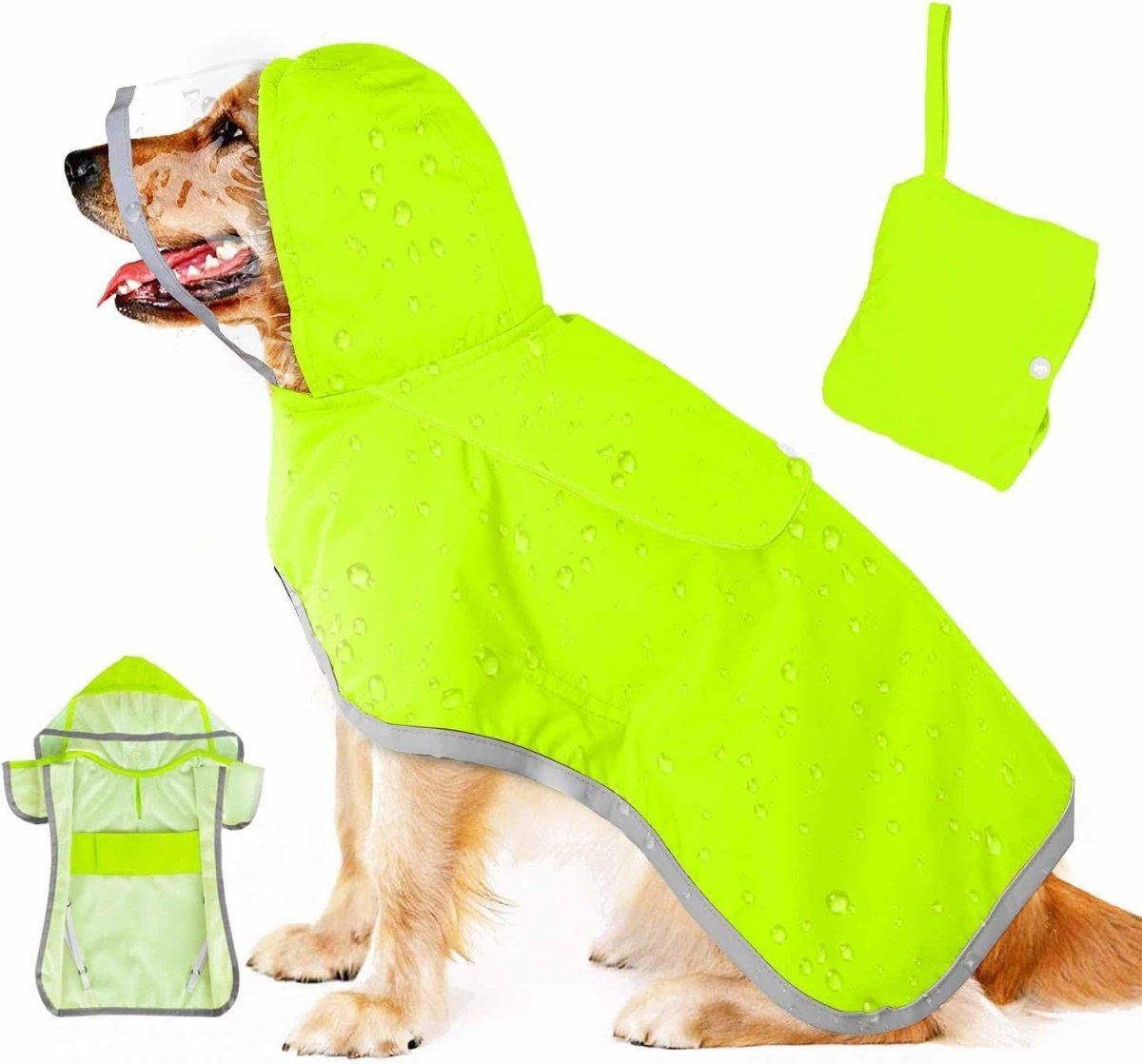 Dog Raincoat with Hood - Infinity Dog