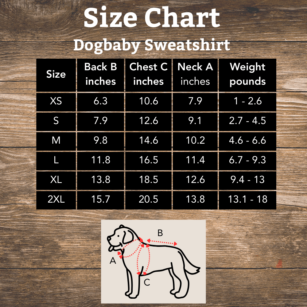 Dog Hoodie Sweatshirt - Dogbaby - Infinity Dog