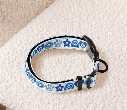 Evil Eye Dog Collar - Stylish Pup Protection - Cool Gear Pro