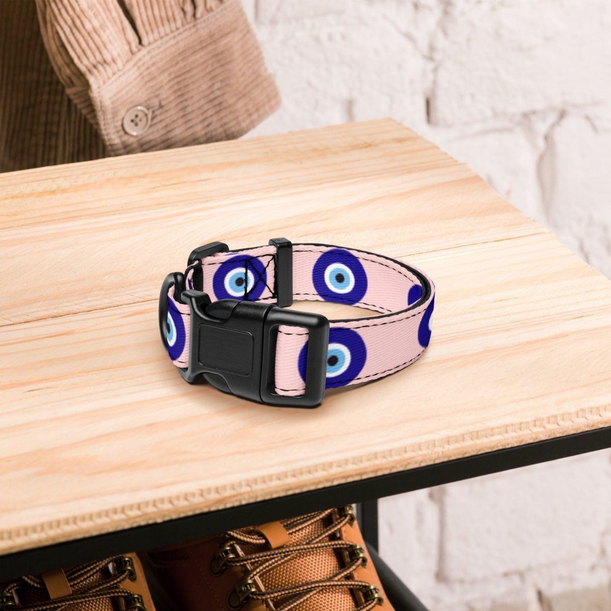 Evil Eye Protection Dog Collar — Shield Your Pup's Spirit - Infinity Dog