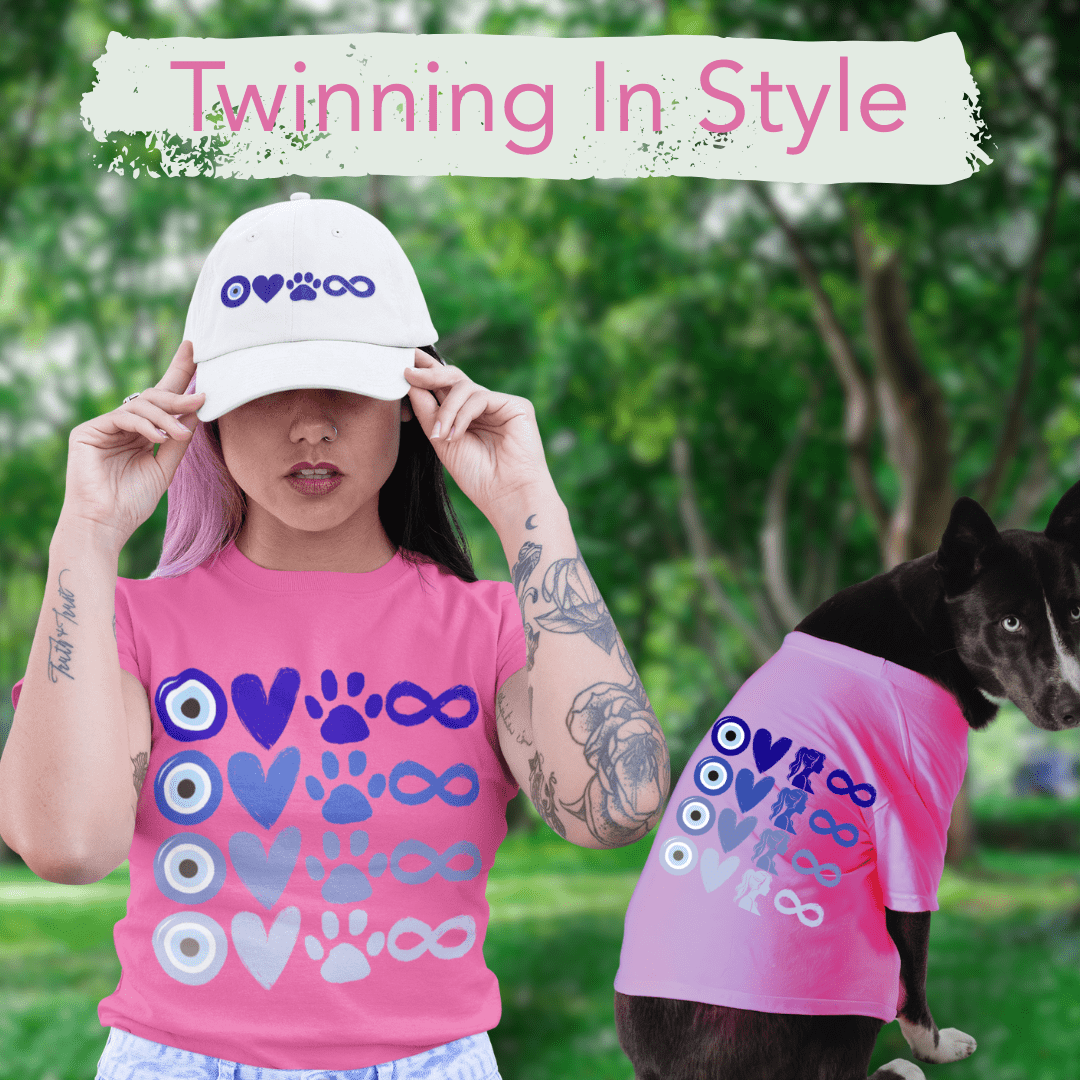 Eye Love My Dog to Infinity Matching Set - Cool Gear Pro