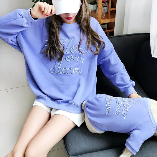 Follow Your Dreams Matching Dog & Parent Sweatshirt - Cool Gear Pro
