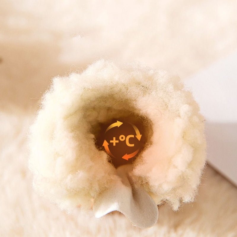 Fuzzy Suede Winter Dog Boots - Infinity Dog
