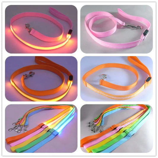 Glow In Dark Dog Leash - Cool Gear Pro