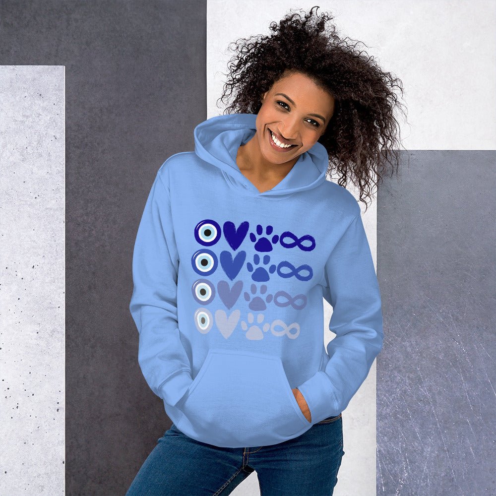 I Love Dogs to Infinity Hoodie - Cool Gear Pro