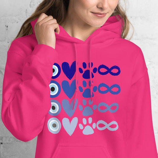 I Love Dogs to Infinity Hoodie - Cool Gear Pro