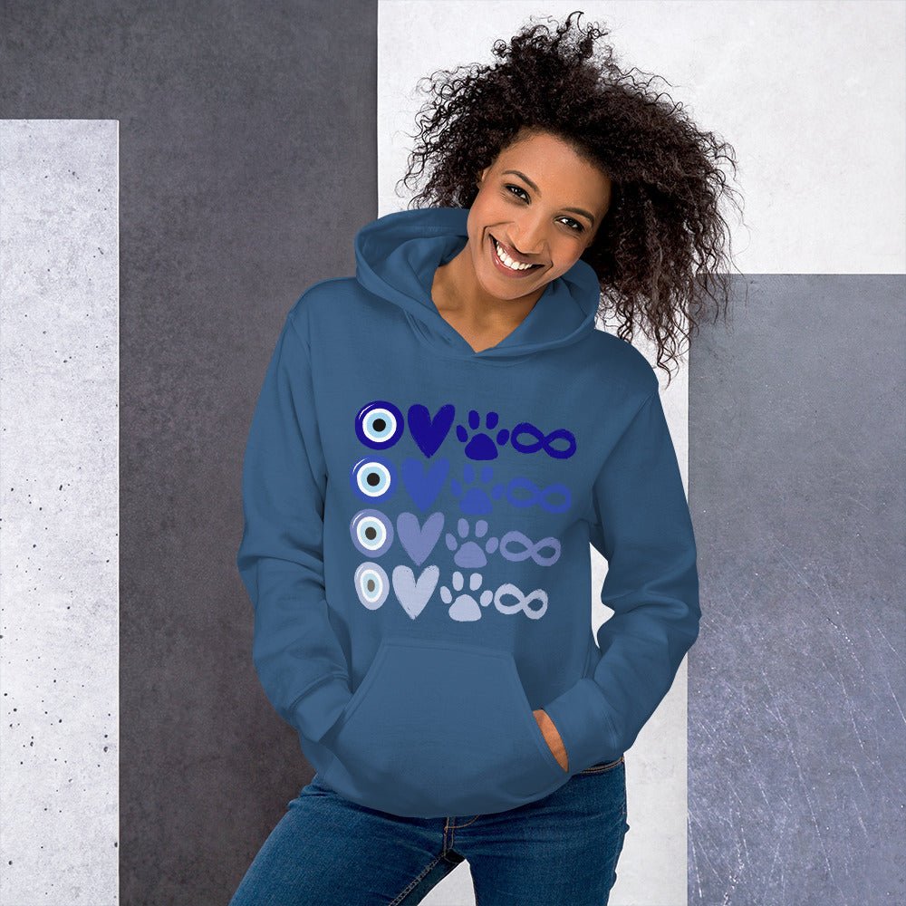 I Love Dogs to Infinity Hoodie - Cool Gear Pro