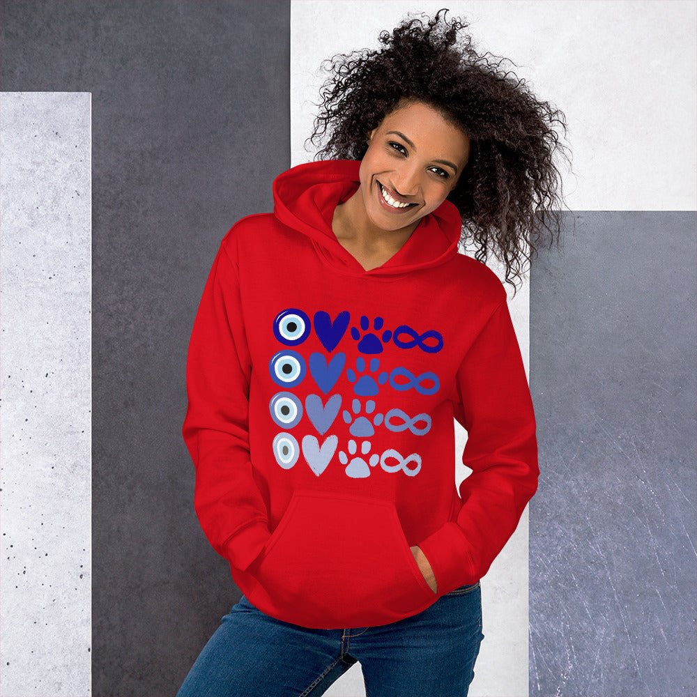 I Love Dogs to Infinity Hoodie - Cool Gear Pro