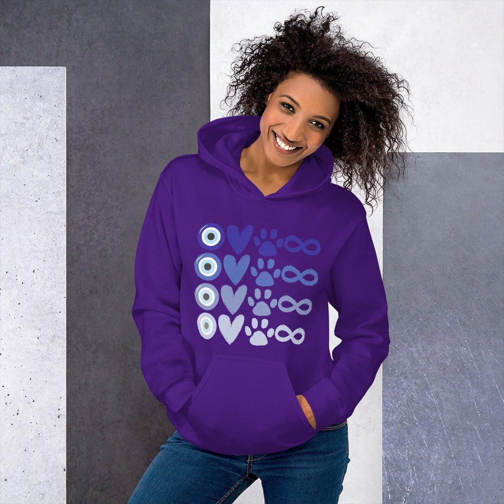 I Love Dogs to Infinity Hoodie - Cool Gear Pro