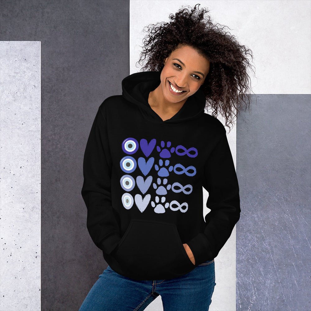 I Love Dogs to Infinity Hoodie - Cool Gear Pro