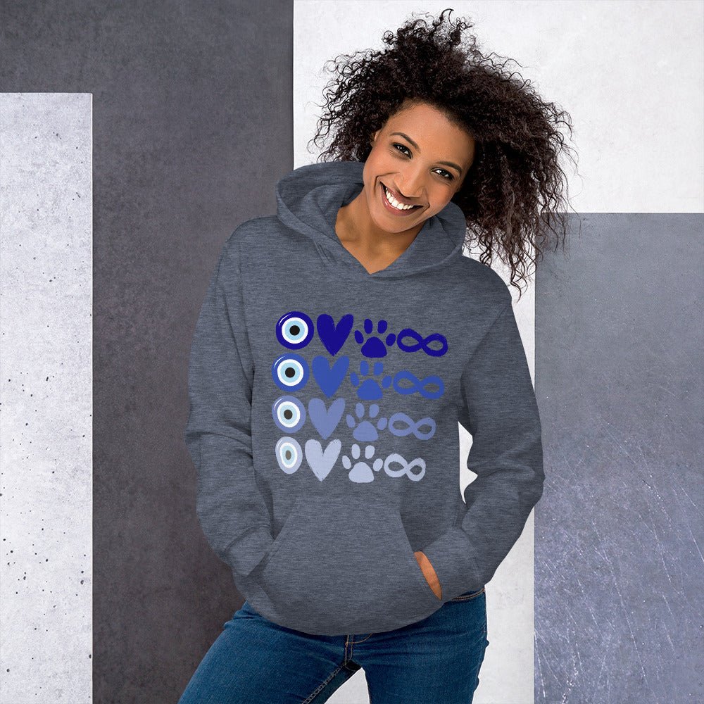 I Love Dogs to Infinity Hoodie - Cool Gear Pro